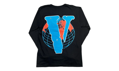 Juice Wrld 999 Globe Long Sleeve Tee "Black" VL0029