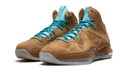 Lebron 10 EXT QS "Brown Suede" 607078 200