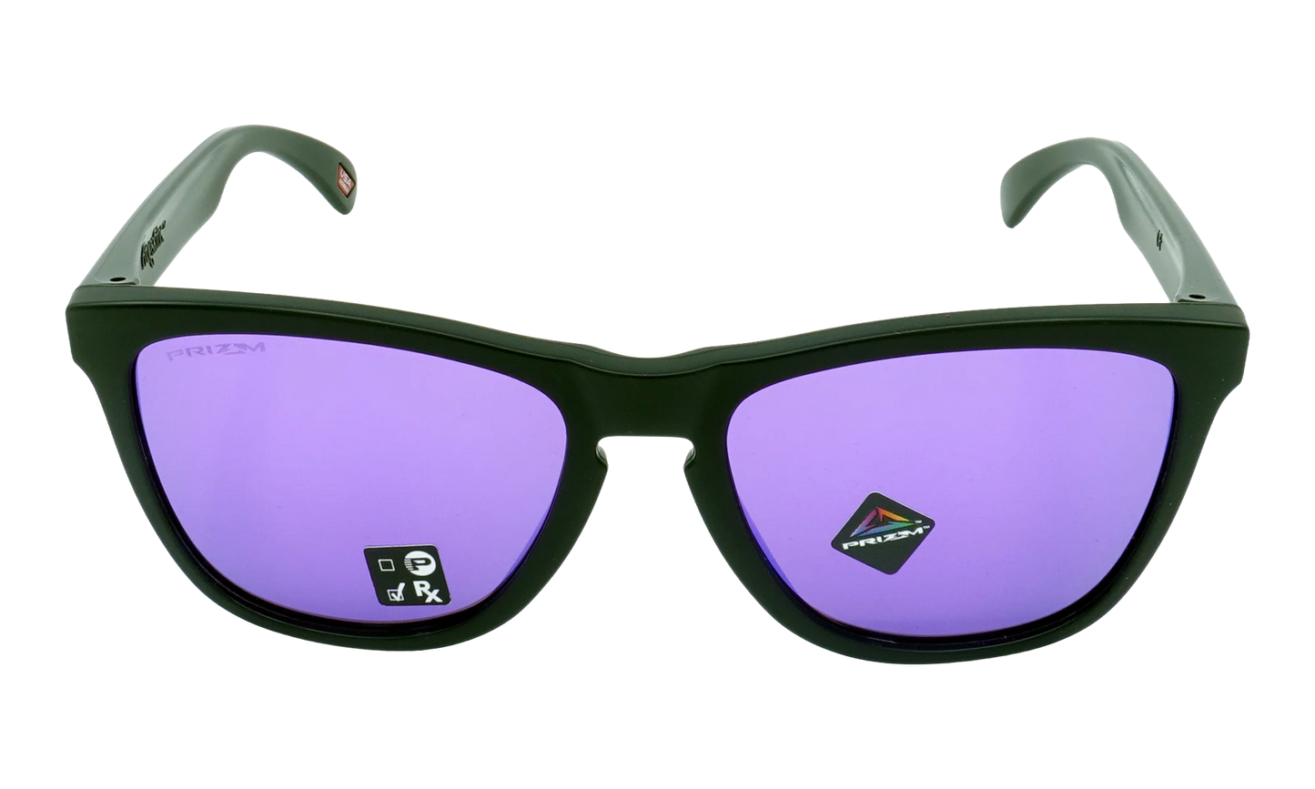 Frogskins Sunglasses "Matte Black / PRIZM Violet" OO9013 H6