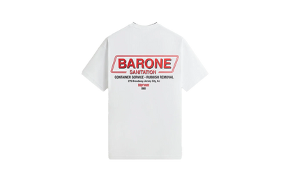 The Sopranos Barone Sanitation Vintage Tee "White" khm034646 101