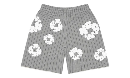 Pinstripe Wreath Sweatshorts "Grey" DT537