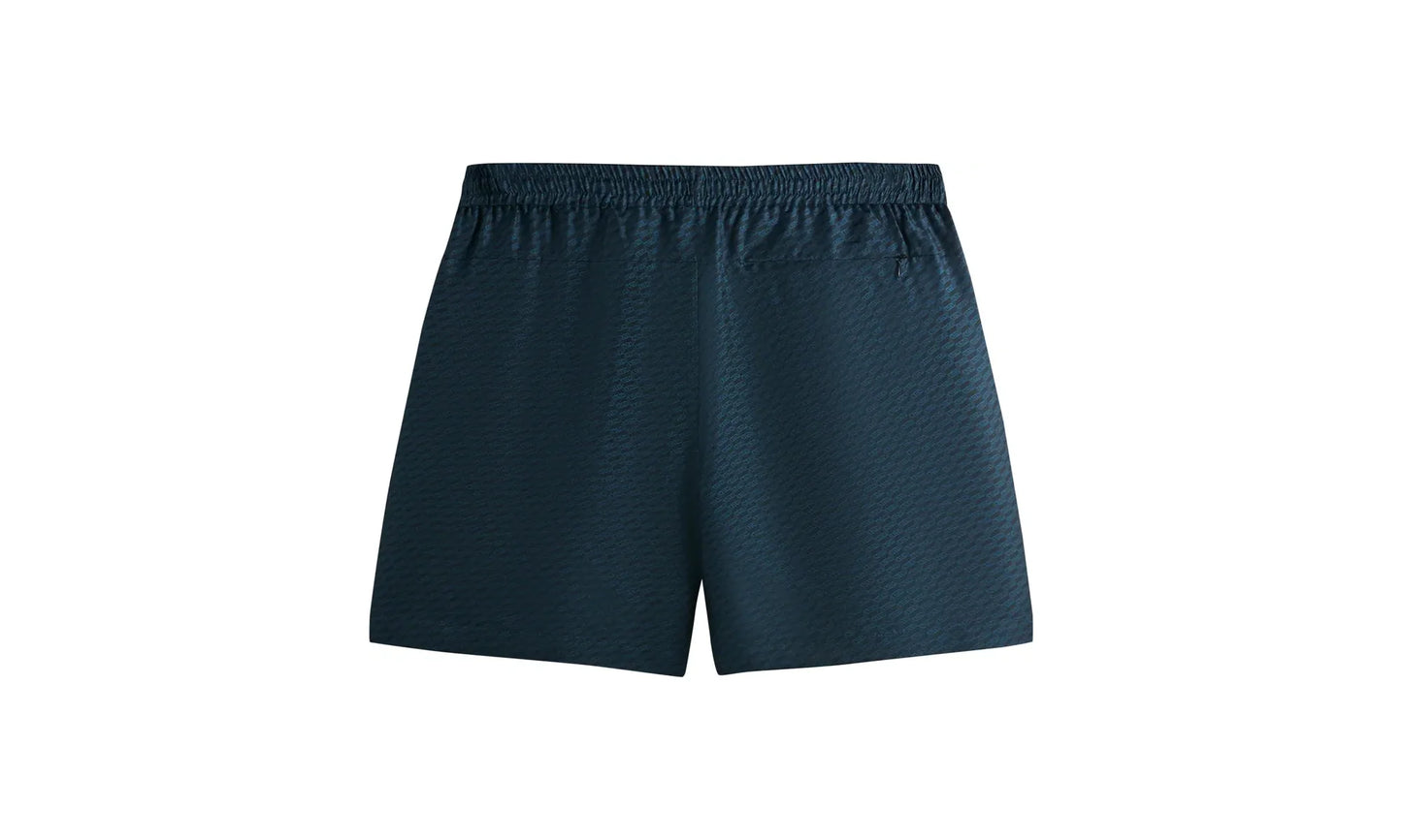 Monogram Silk Cedar Short "Nocturnal" KHM060467 413