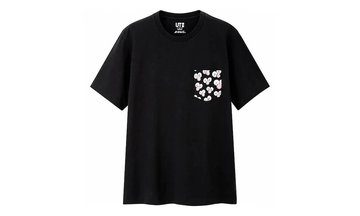 BFF Pocket Tee "Uniqlo - Black" KAWS202446
