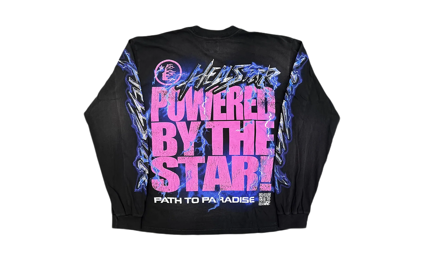 Powered By The Star Longsleeve "Black" HSR140