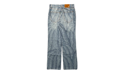Yayoi Kusama All Over Dots Pumpkin Jeans "Indigo" 1AB60D