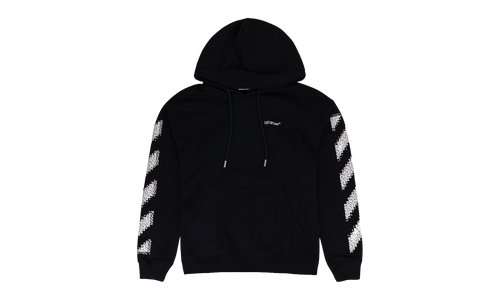 Pixel Diag Skate Hoodie "Black" OFW-MHDS-0213