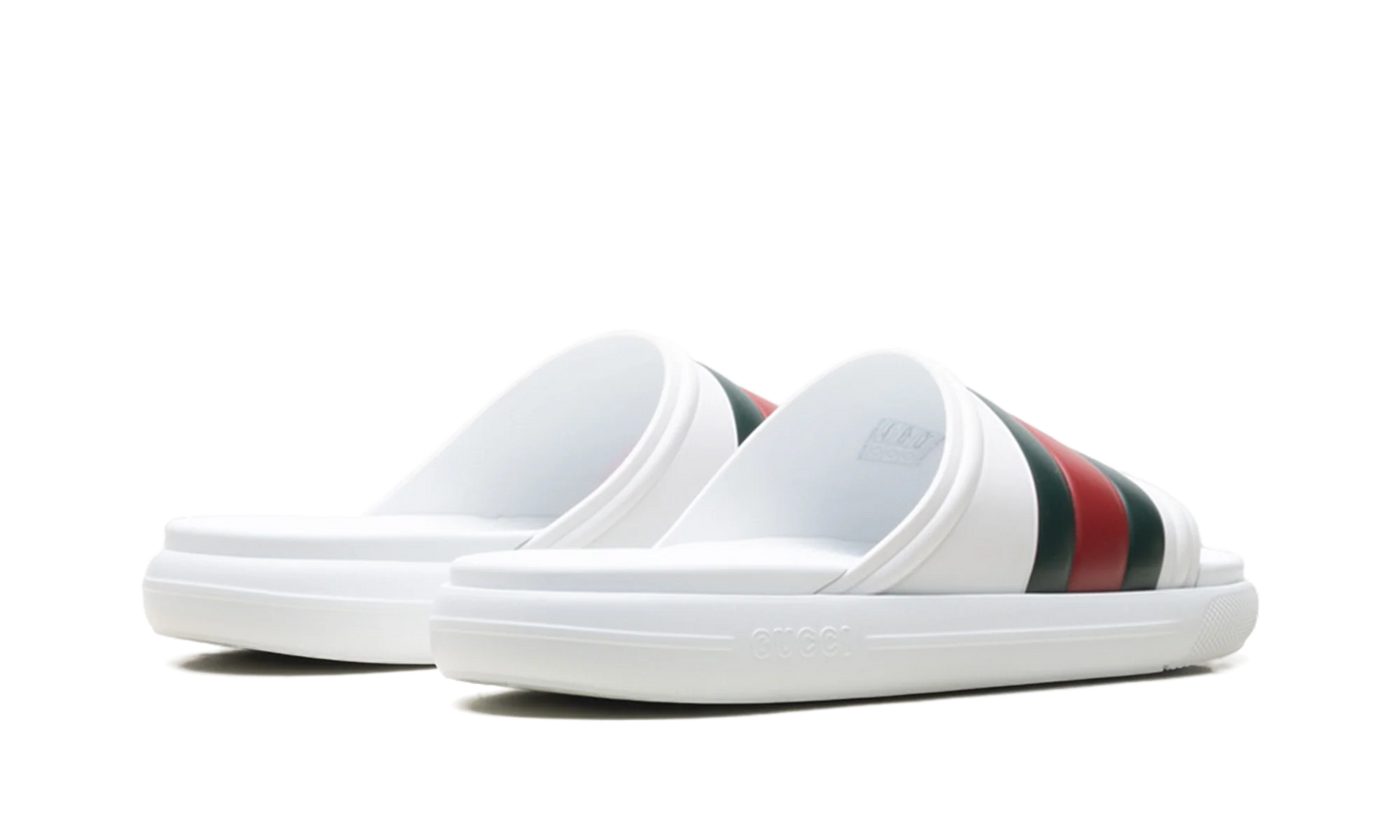 Web Slide Sandal "White Green Red" 780286 J8700 9032