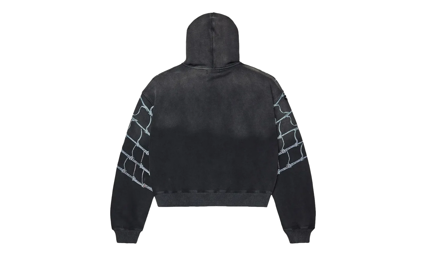 Big Widow Zip Up Hoodie "Black" VAL135
