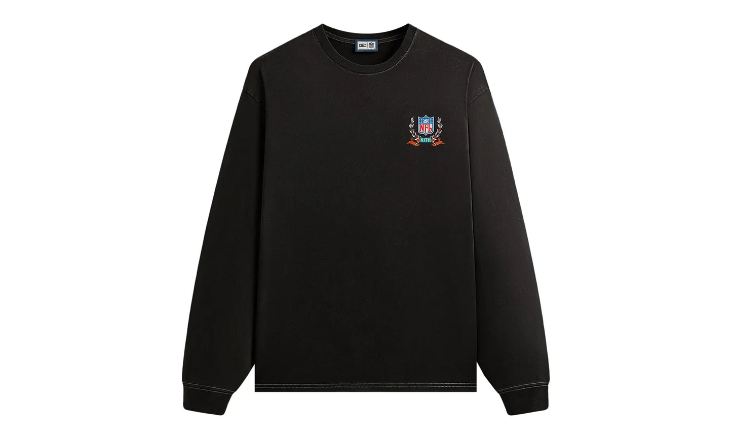 '47 for the NFL: Dolphins Vintage Long-Sleeve Tee "Black" KHM032694 001