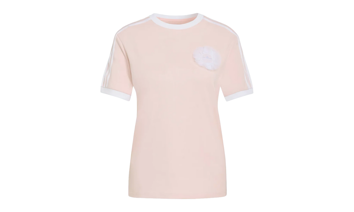 ORIGINALS LACE BRANDING SS TEE WMNS "Sandy Pink" KS6561