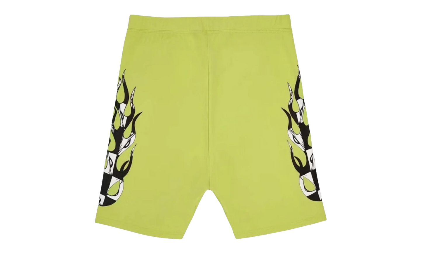 99 Eyes Bike Shorts "Acidic Green" CHRM1058