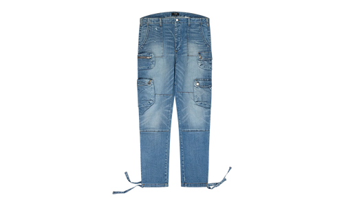 Tactical Cargo Pants "Blue" 4PF2MDF003_70's_Indigo