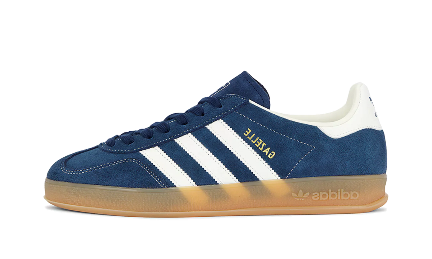 Gazelle Indoor "Mystery Blue/Cream White/Gum" jr0606