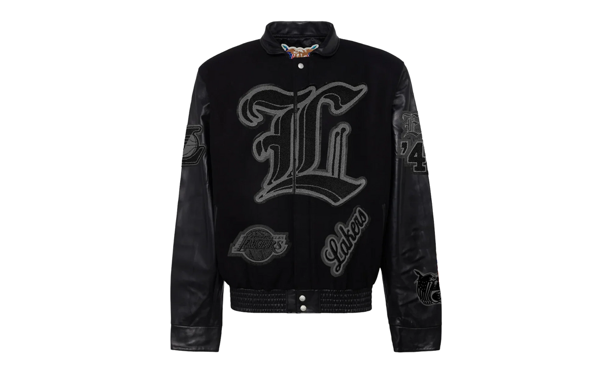 Wool & Leather Jacket "Los Angeles Lakers" BL 004