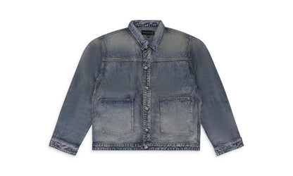 FUROR WAXED DENIM JACKET "Indigo" WDWMOTW 0013