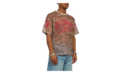 Varsity Logo Mesh T-Shirt "Doeskin" 861 2319 DOE