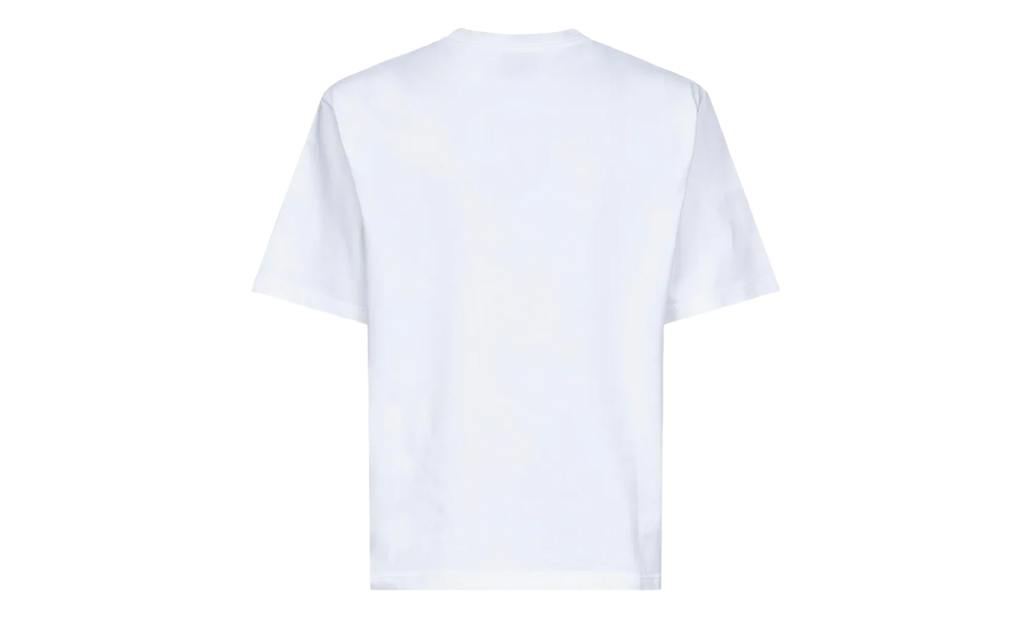 Dragonfly Floral Oversized Short Sleeve T‑Shirt "White" MAW25 JTS 044 08