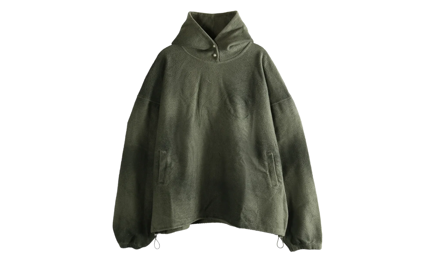 TC Sprayed Terry Hoodie "Khaki" TC25SS2102