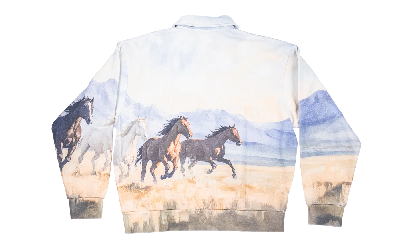 Mustangs Vintage Nelson Rugby pullover "Sandrift" KHM034724 104