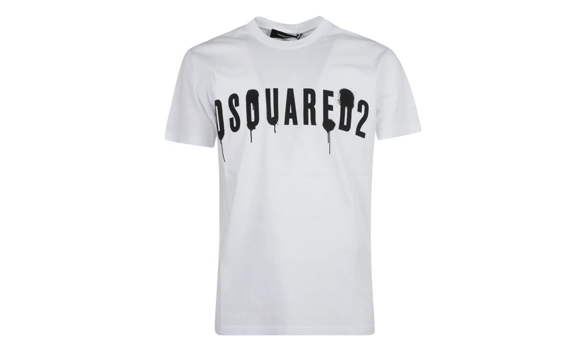 Spray Logo Print T-shirt "White" S71GD1282S22427100
