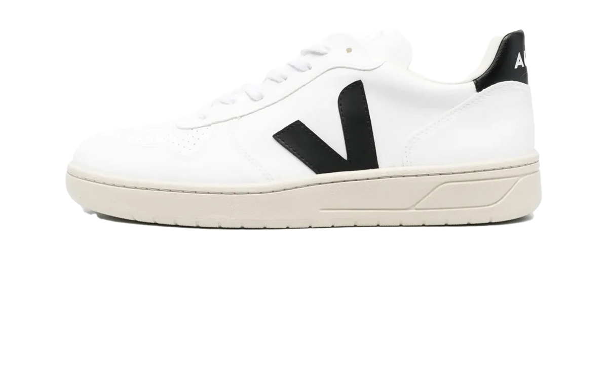 V-10 Leather "White/Black" VX0702901B