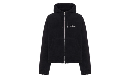 Bones Fleece Zip Hoodie "Black" AMOUJA1010 001