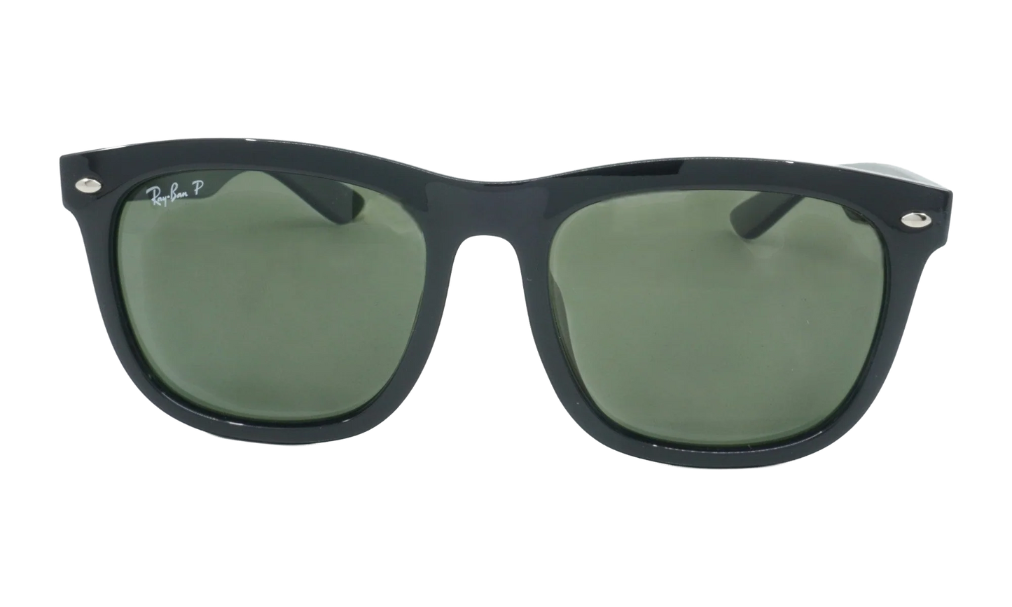 Square Polarized Sunglasses "Black" RB4260D-601-9A_57