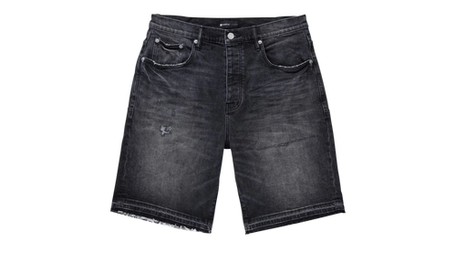 BLACK BLOWOUT RELAXED SHORTS "Black" P021 BBRH223