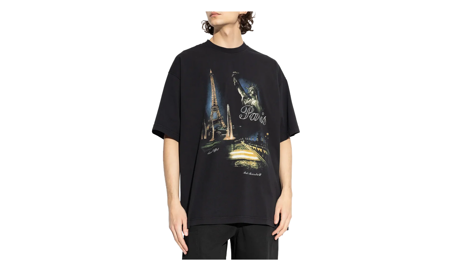 Paris Tourist T-Shirt "Black" ME76TR244B BLAC