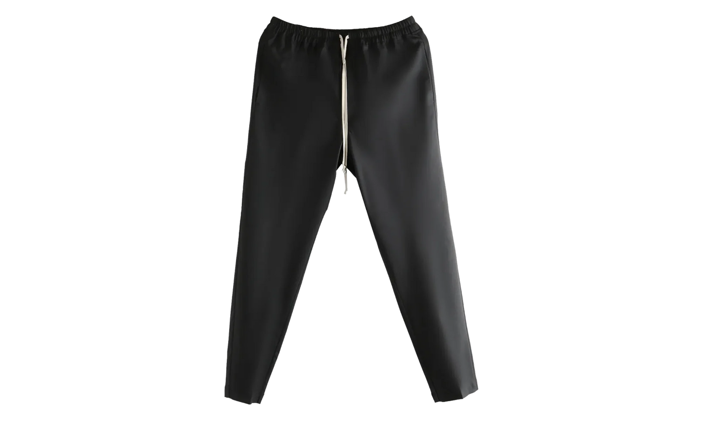 Drawstring Slim Long Pants "Black" RU01F2390 ZL 09