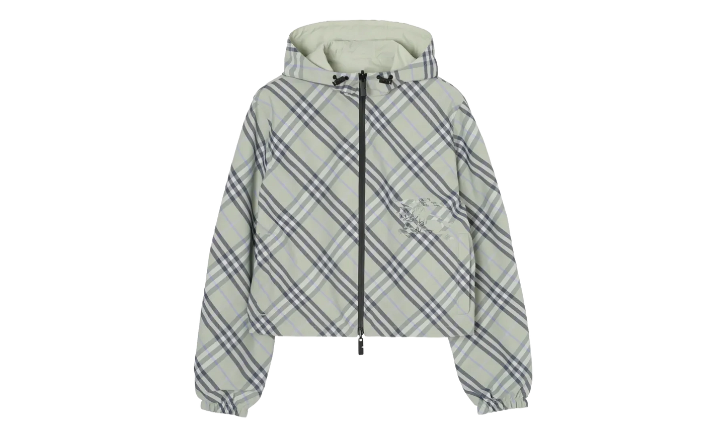 Cropped Reversible Check Jacket WMNS "Seafoam Green" 8118204