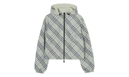 Cropped Reversible Check Jacket WMNS "Seafoam Green" 8118204
