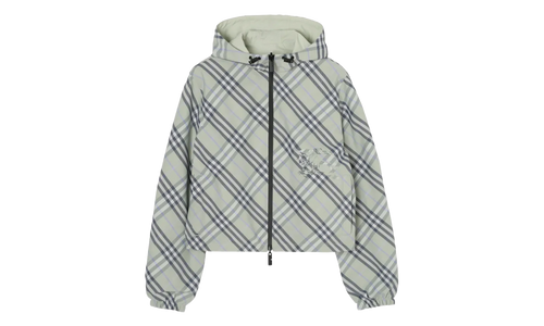 Cropped Reversible Check Jacket WMNS "Seafoam Green" 8118204