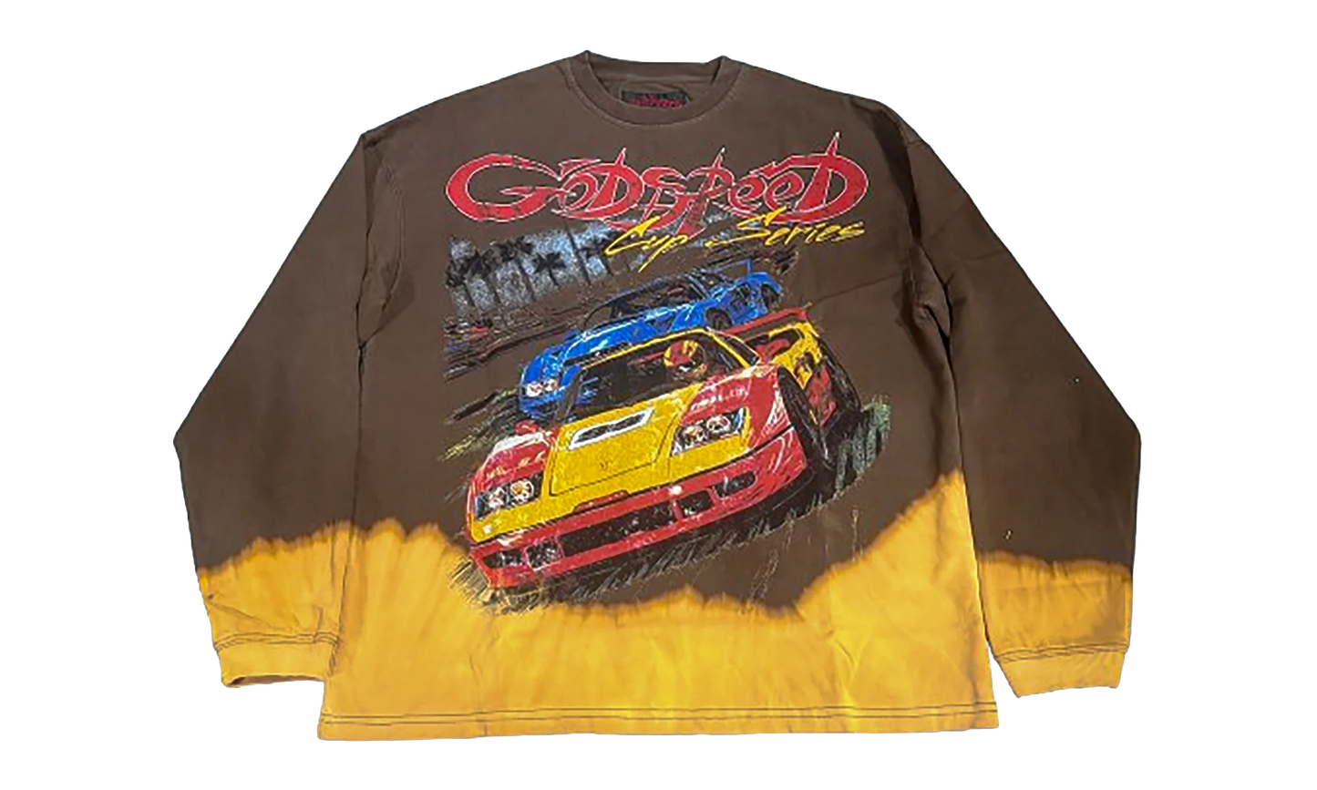 FTW Sweatshirt "Brown Bleached Wash" GS056