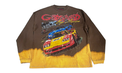 FTW Sweatshirt "Brown Bleached Wash" GS056