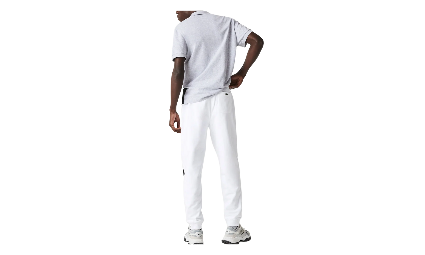 Crocodile Print Fleece Jogging Pants "White / Black" XH7063 51 001