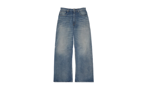 5 Pockets Wide-Leg Pants "Medium Blue" SH2LA0039 M30017 965