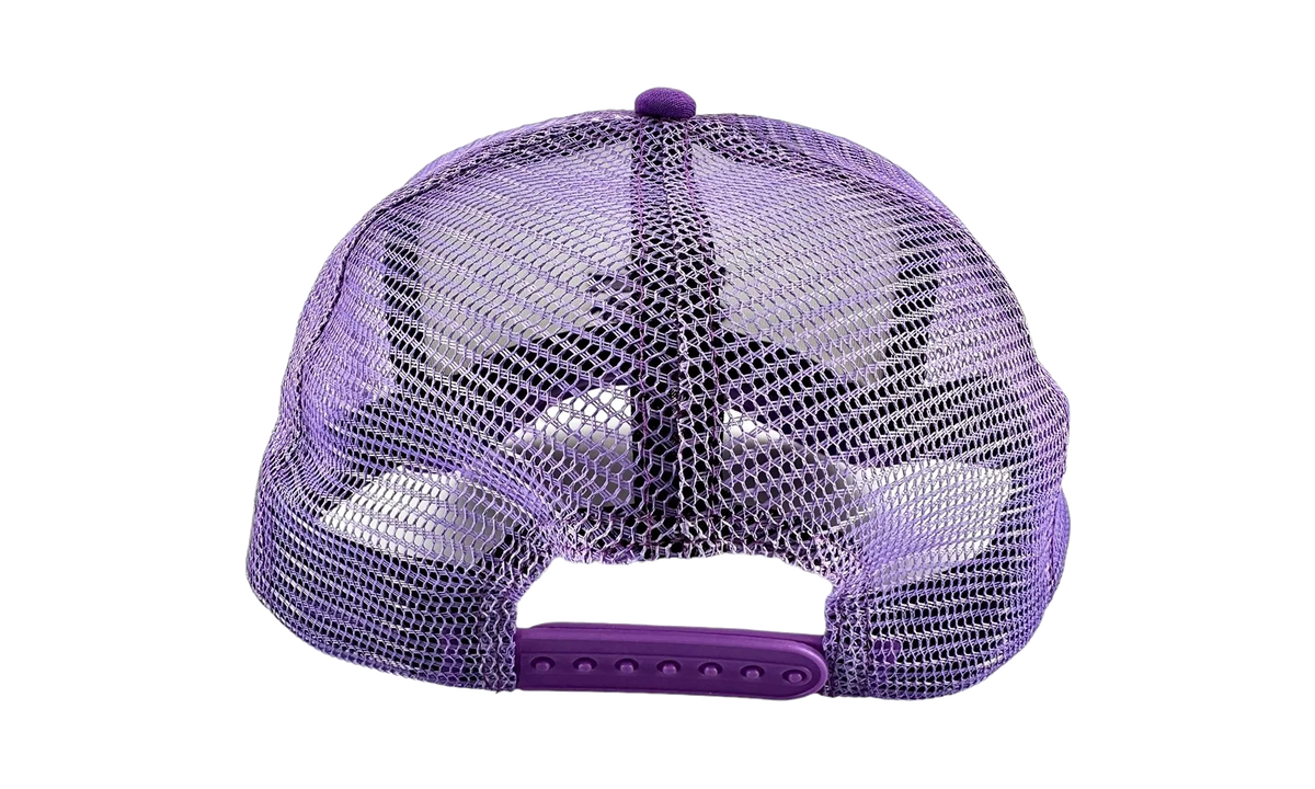 3D Logo Trucker Hat "Purple / White" SMA32 1 PRPW