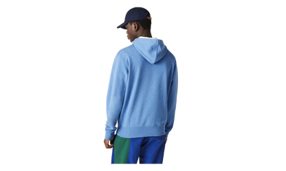 Signature Hooded Flecked Cotton Fleece Hoodie "Blue Chine" SH2059 HG3