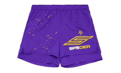 Pro Logo Shorts "Grape/ Yellow" SP5der329