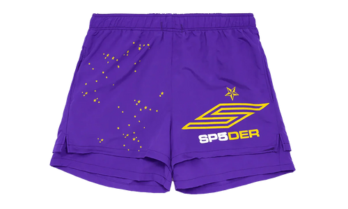 Pro Logo Shorts "Grape/ Yellow" SP5der329
