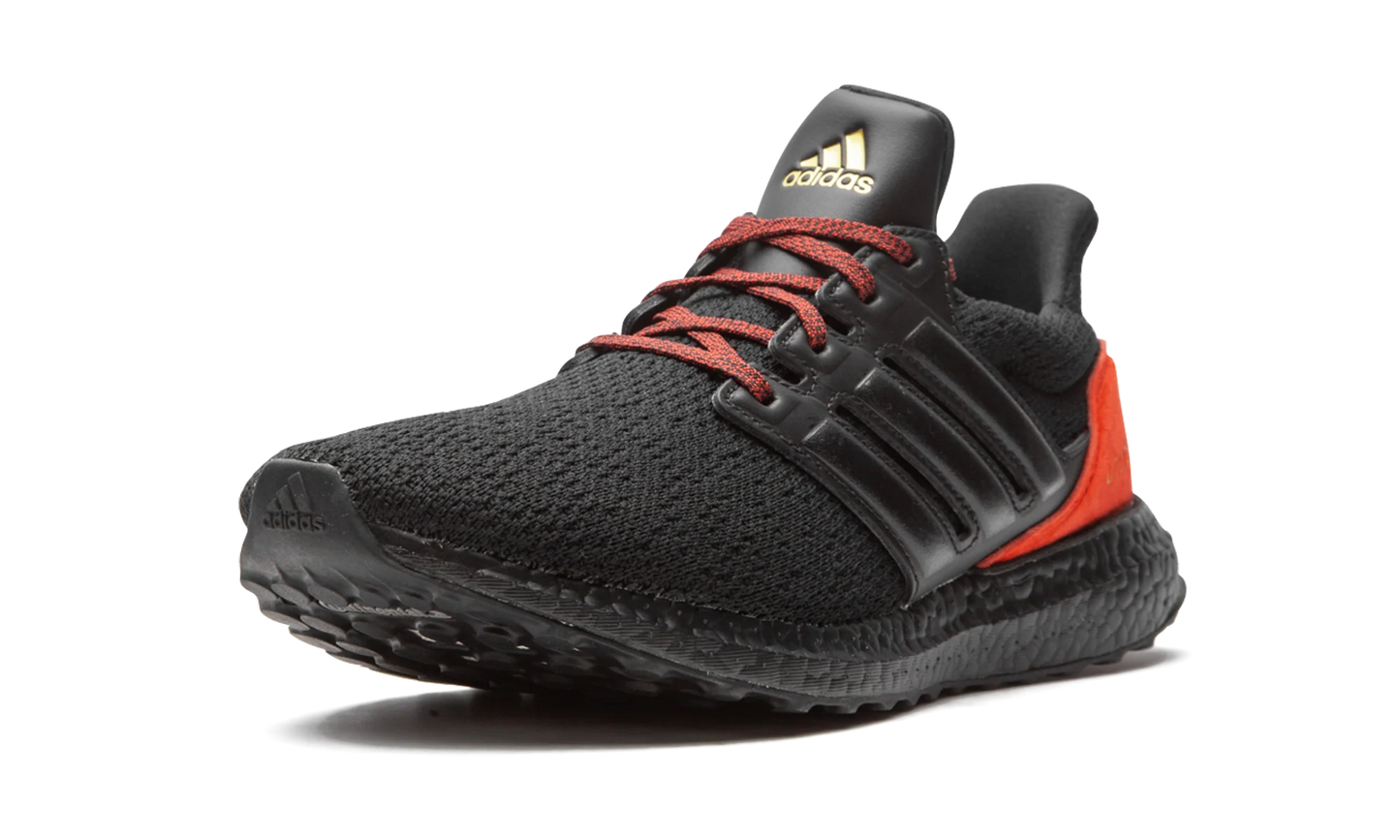 Ultraboost "Core Black / Red Suede" FW4899