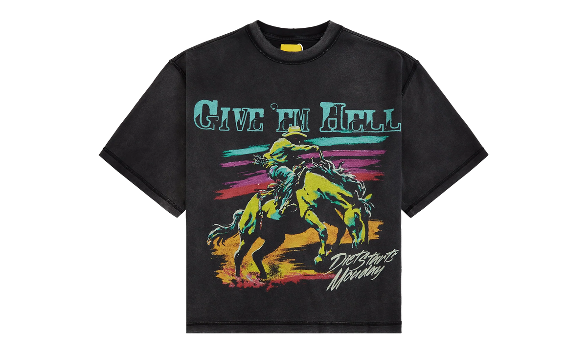 Give Em Hell Tee "Vintage Black" DSM S26 066