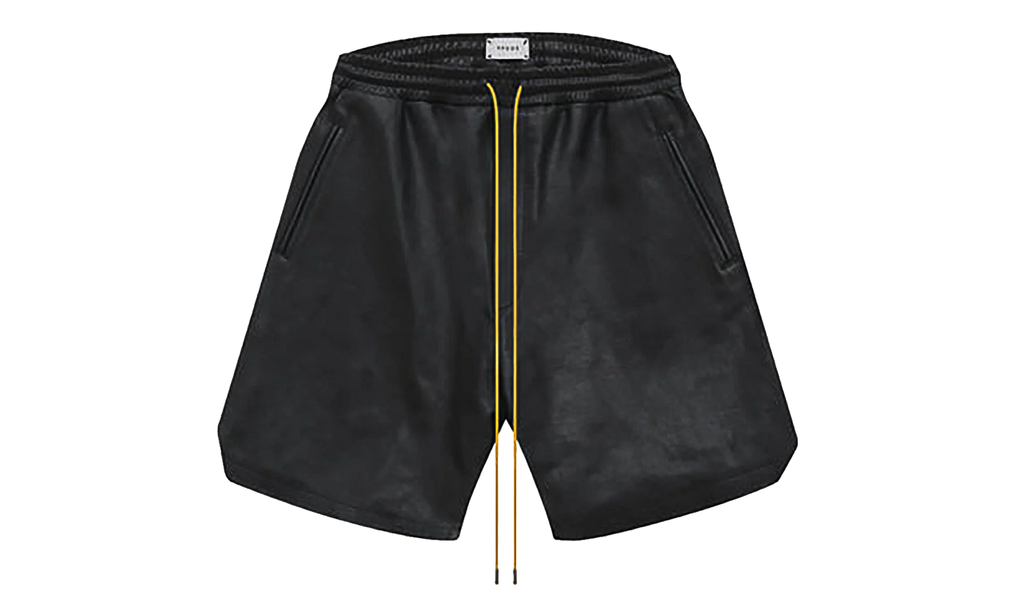 Ciesta Leather Shorts "Black" RHPS21H00000004