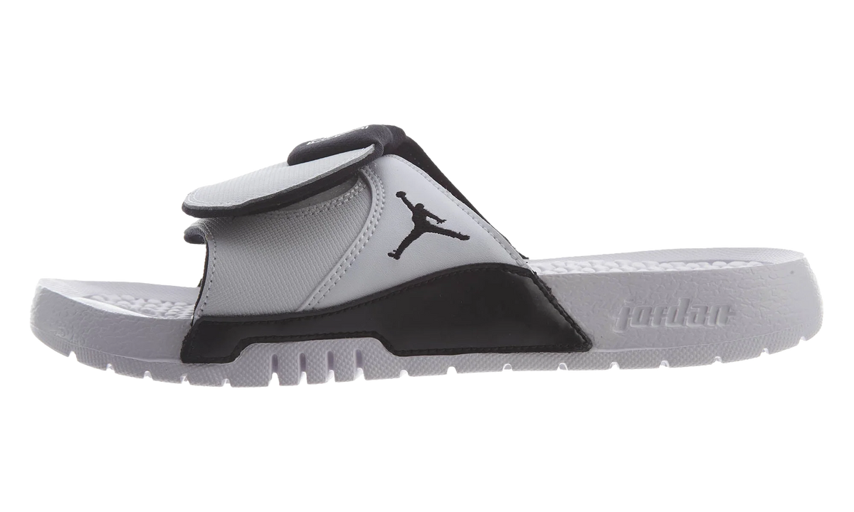 Air Jordan Hydro 11 Retro Slides GS "White / Black / Black" AJ0022 107