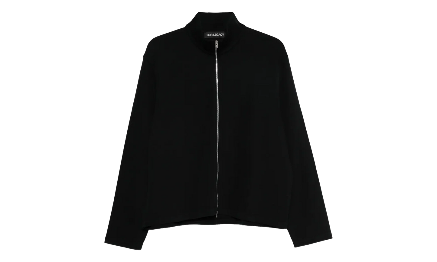 Shrunken Full Zip Jacket "Black" M2266SBA