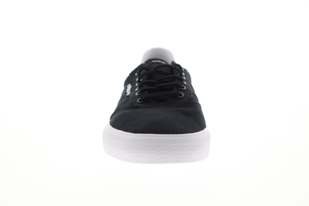 3MC Vulc B22706 Mens Black Canvas Casual Low Top Lifestyle Sneakers Shoes