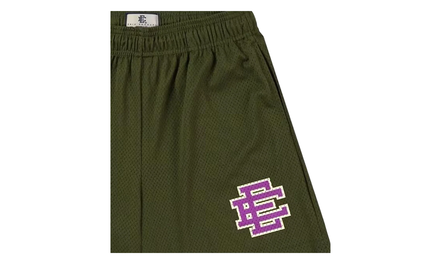 EE Basic Shorts "Chive Green / Purple" EE270