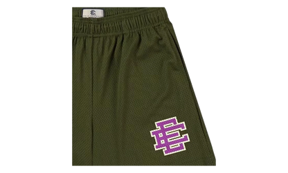 EE Basic Shorts "Chive Green / Purple" EE270
