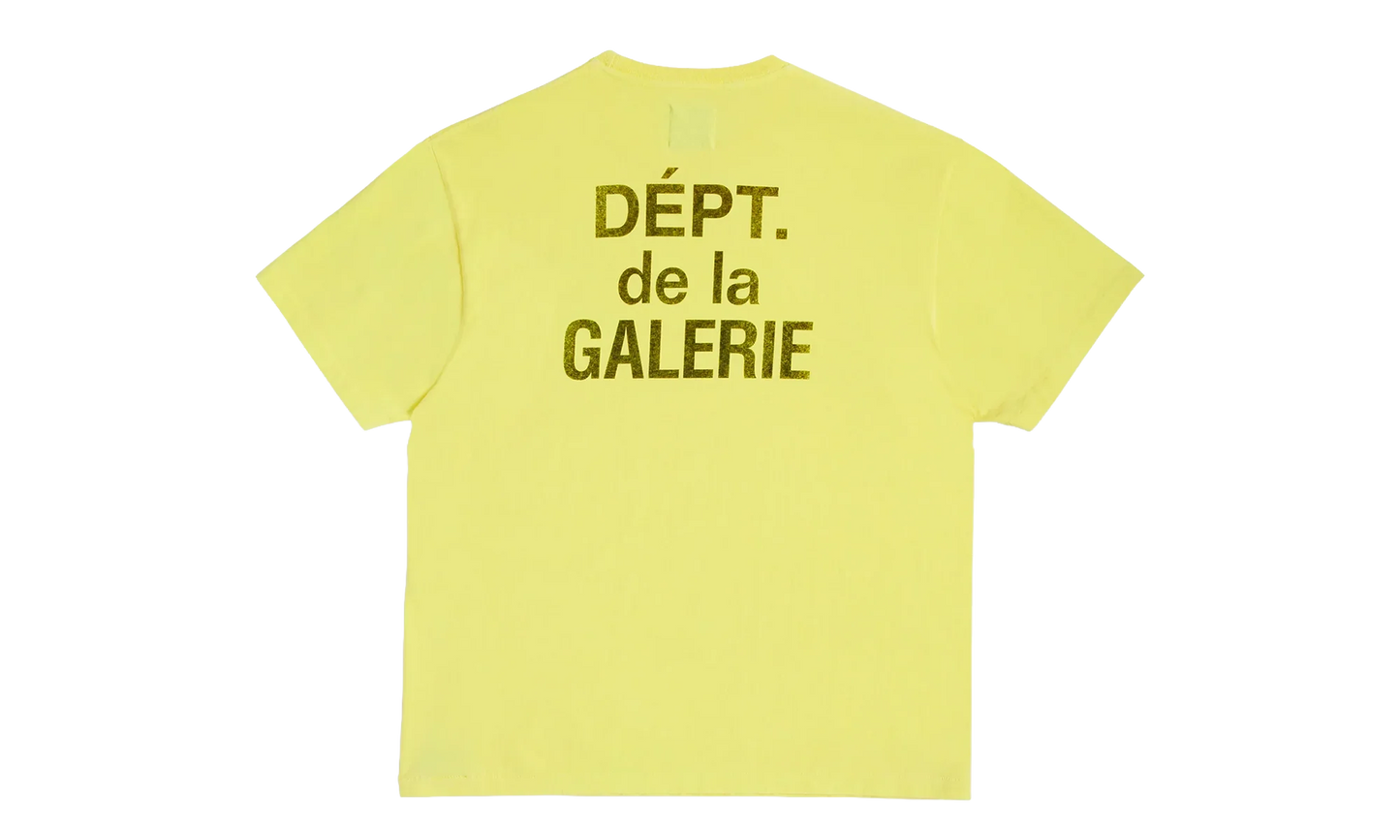 French T-Shirt "Flo Yellow" GD010